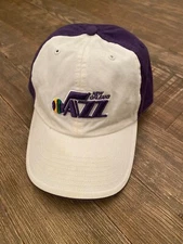 VTG 1974 New Orleans Jazz Basketball NBA Twins Enterprise Fitted Cap Hat Large