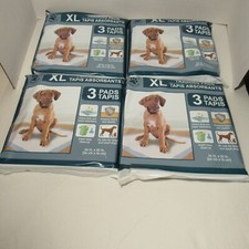 Dog Training Potty XL Pads by Greenbrier Kennel Club 3PK, 26" x 30", Lot of 4