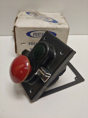 NEW OLD STOCK! REES HEAVY DUTY START/STOP PUSH BUTTON STATION 04932-132
