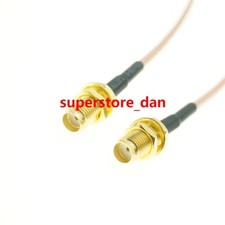 RG316 Cable SMA female Plug To SMA Female bulkhead lot Jumper Pigtail 10/15/50cm