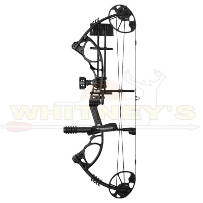 Diamond Edge XT - Left Hand - 20-70lbs. - 19''-31'' - Black - A10962