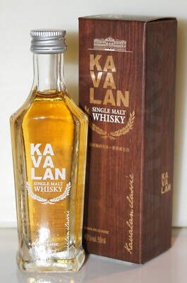 Kavalan Classic 5cl Miniatur 40% bottled 25.03.2021 Barcode 4710085206797 50ml
