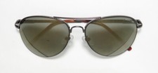 KENNETH COLE REACTION KC1268 08C MIRRORED GRAY LENS PILOT SHAPE SUNGLASSES