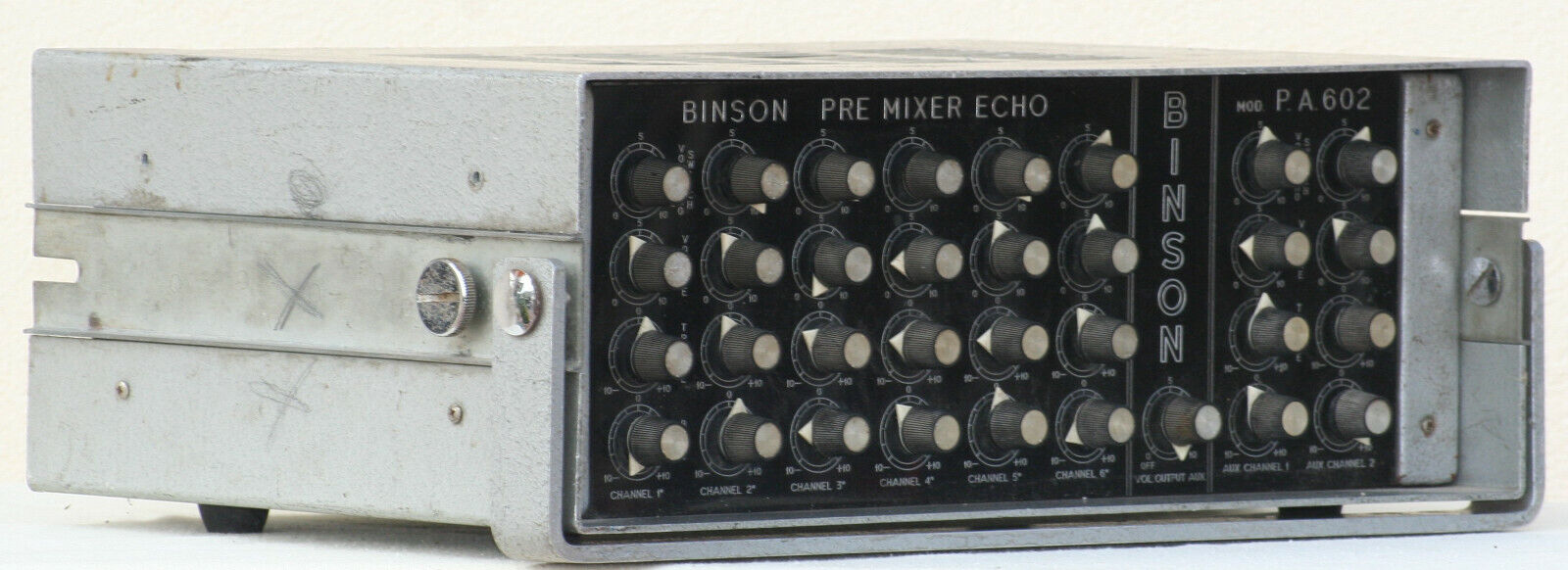 Binson PA Mixer Echo PA602-6 Late60's | www.innoveering.net