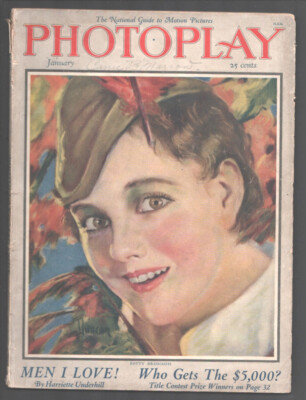 MAG: Photoplay 1/1925-Betty Bronson as Peter Pan-Eric Von Stroheim-Our Gang-M...