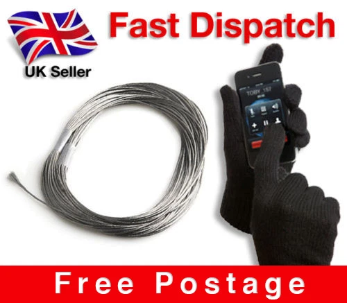 ITHREAD Conductive Thread 4 diy Touch Screen E Gloves iPhone Samsung Etip North Face