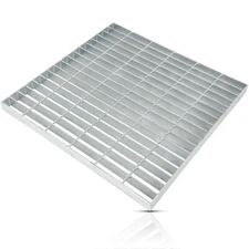 24 inch Galvanized Steel Drain Grate, B125 Class Heavy Duty Sewer Cover