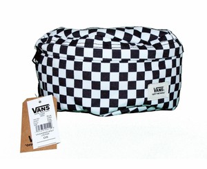 checkerboard bum bag vans