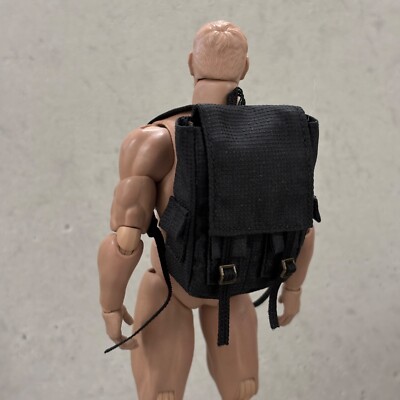 PB-BPK: 1/12 scale black Backpack for 6 display picture 1