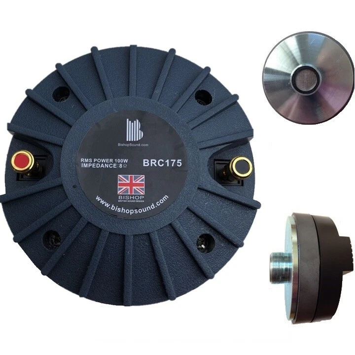 Compression Driver 200w/100w PP/RMS HF 8Ohm 1" High Frequency Tweeter BRC175 - Image 3 of 4