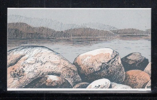 Folleto ALAND Eagle Owl (Fondo Mundial para la Naturaleza) MNH Foto 2 de 3