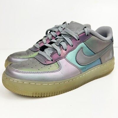 Nike Air Force LV8 Low Iridescent Size 5Y