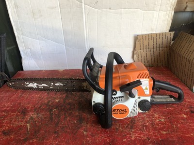 Stihl Ms180 C Chainsaw For Repair Or Parts Ebay