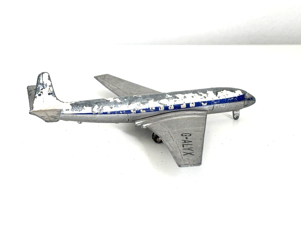 Dinky Toys De Haviland Comet Airliner 702 1955 BOAC diecast clásico de colección Foto 4 de 4