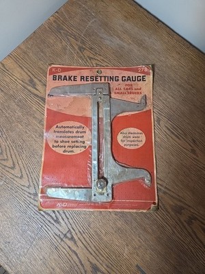 K D TOOLS BRAKE RESETTING GAUGE , NEW , USA