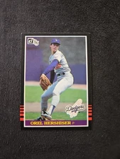 ⚾1985 Donruss #581 Orel Hershiser Rookie Card RC⚾Near Mint or Better⚾