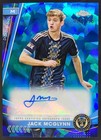 2024 Topps Chrome Sapphire Edition MLS Jack McGlynn Auto /125 Union NE