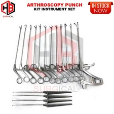 Arthrex knee Arthroscopy Punch kit Instruments Set