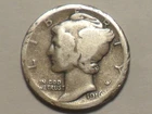 1916-P "FIRST YEAR" LIBERTY MERCURY 90% SILVER DIME MINTAGE 22,180,080!!!!