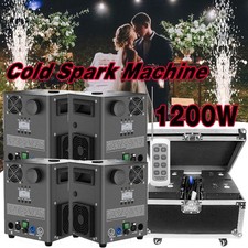 1200W Cold Spark Machine Stage Effect DMX Firework Machine Bar Wedding Show Case