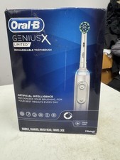 Oral-B Genius X Limited Rechargeable Toothbrush 1 Replacement Brush Head Sealed