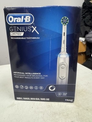 Oral-B Genius X Limited Rechargeable Toothbrush 1 Replacement Brush Head Sealed