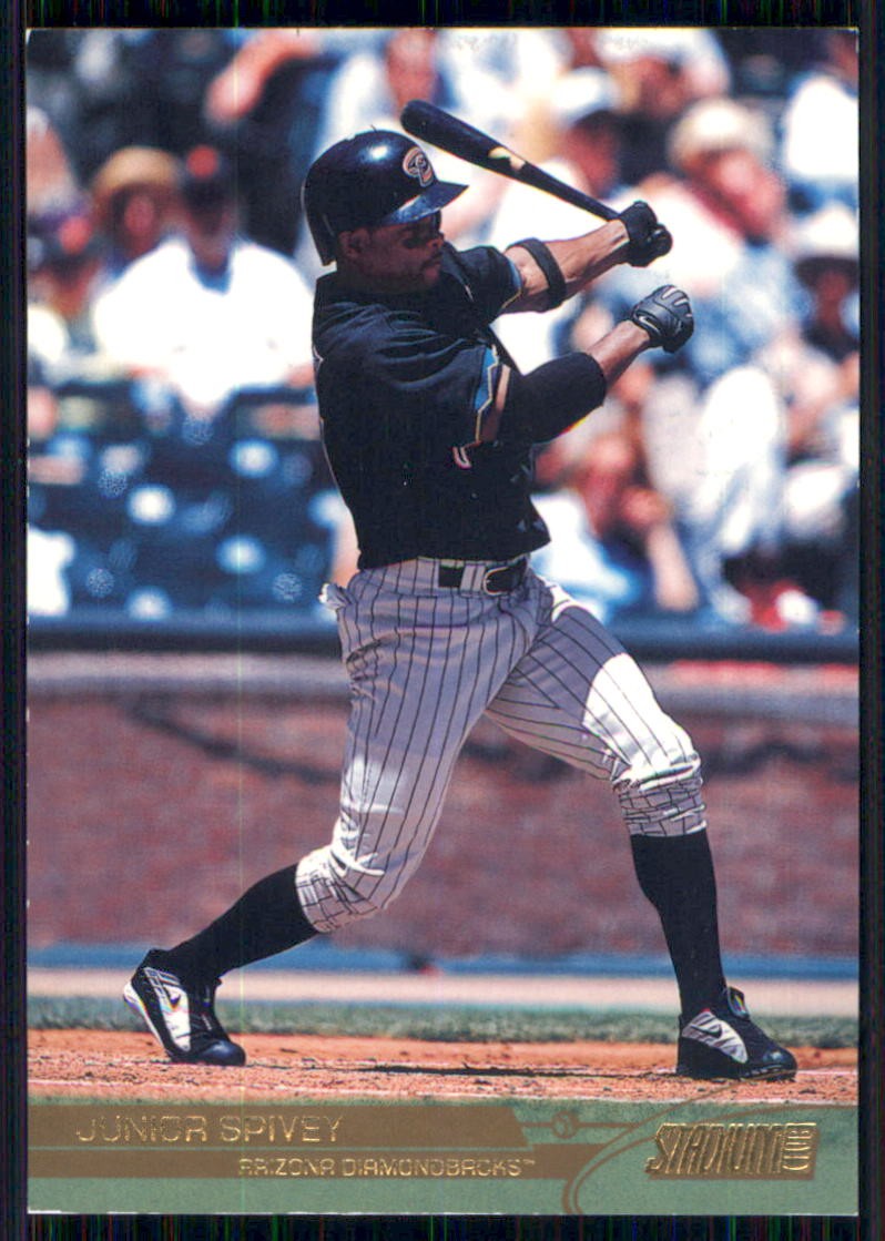 2003 Stadium Club #37 Junior Spivey Royal Gold