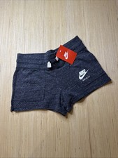 NWT Girls NIKE Sportswear Cool Grey Shorts 728421 Small  30 
