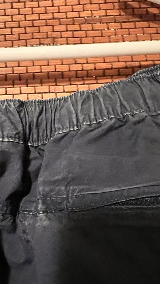 Pantalón Jogger Supreme Spellout Bordado Ripstop Azul M Foto 3 de 4