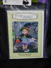 Nancy's Notions 18" Doll Witch Costume Sewing Kit Halloween Little Miss Magic