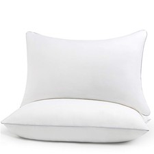 HIMOON Bed Pillows for Sleeping 2 Pack,Standard Size Cooling Pillows Set of 2,-e