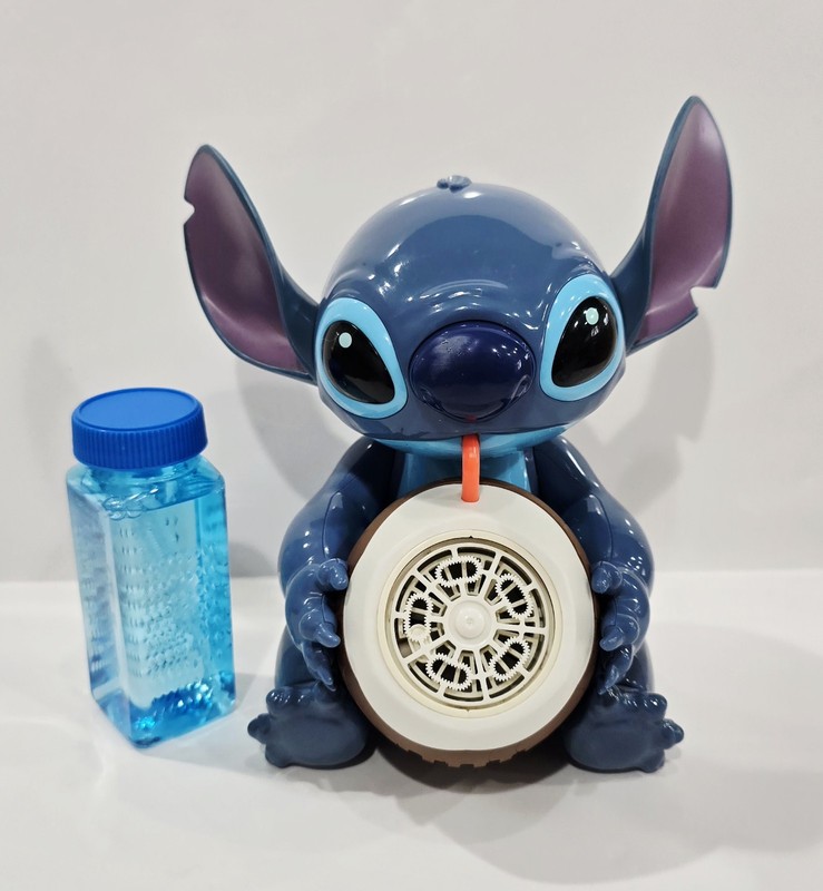 Disney STITCH Bubble Blowing Machine & PLAYS MUSIC Lilo & Stitch 2024-2025