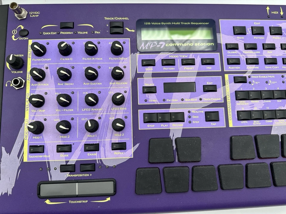 E-MU EMU MP-7 Command Station Synth Drum-Machine Groovebox - Image 3 of 4