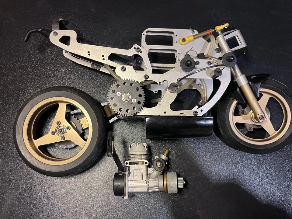 Moto Rc Scoppio Faor 1/5 SF501 Nitro - Immagine 2 di 2