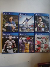 Playstation 4 Game Lot Sports Madden 16 23 Fifa 14 Nba 2k image