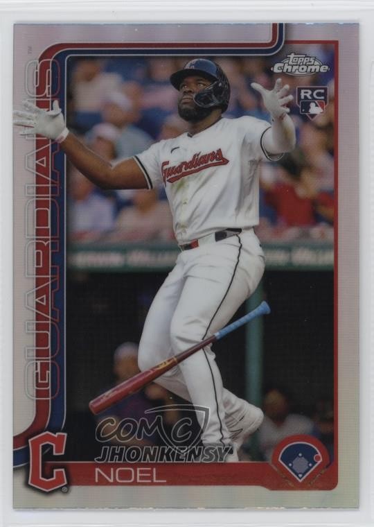 2025 Topps Chrome Refractor Jhonkensy Noel #291 Rookie RC 1e91