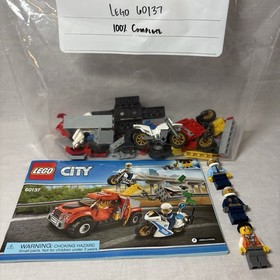 Lego City 60137 Tow Truck Trouble - 100% Complete With Manual & Minifigs