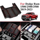 For Dodge RAM 1500 2019-2025 Center Console Armrest Organizer Tray Accessories