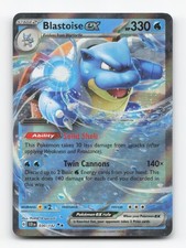 Pokemon TCG - Blastoise ex 30/142 Near Mint Doppia Rara Corona Stellare