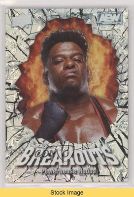 2022 Upper Deck AEW All Elite Wrestling Breakouts Powerhouse Hobbs READ 0p0t