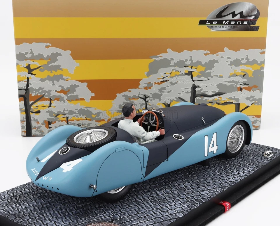 MODELLINO AUTO STATICO BUGATTI F1 TYPE 57S 45 A.C.F. GP 1937 JEAN SCALA 1/18 - Immagine 3 di 4