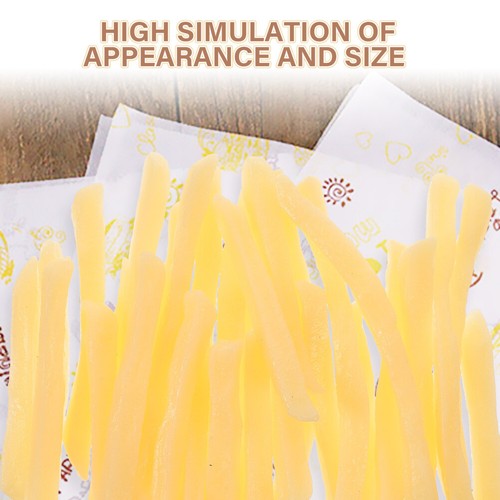 30Pcs Fake Bread Artificial Food Simulation French Fries Model Drawing Display - Picture 8 of 11