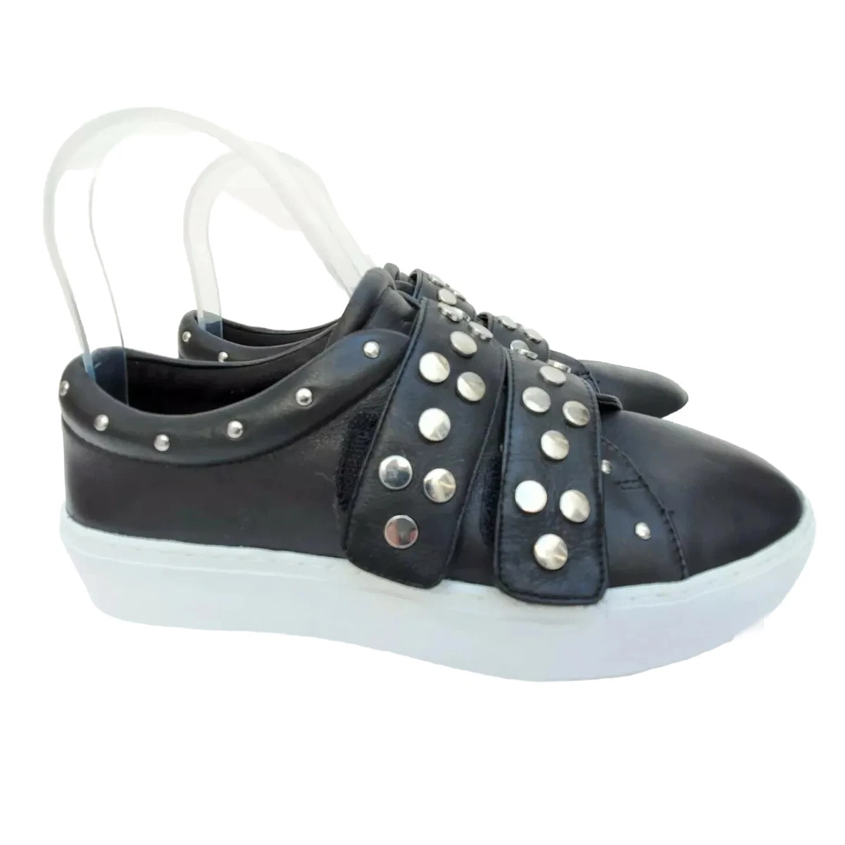 Rebecca minkoff natasha studded 2024 platform sneaker