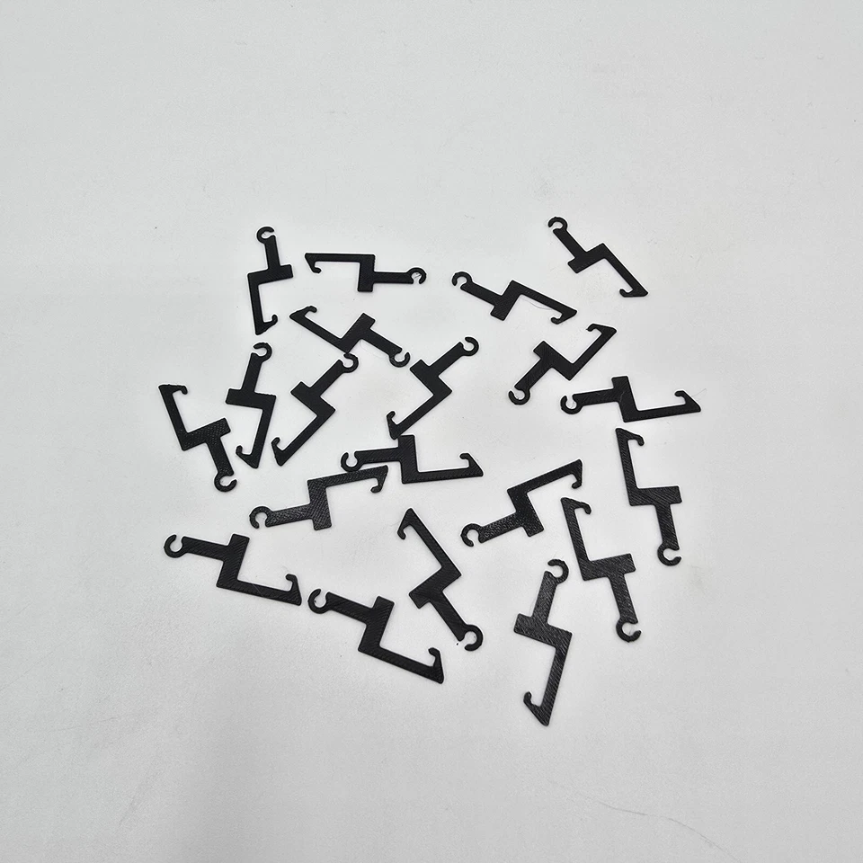 CB MODELS 20 Pack HORNBY X8389 Style OO/HO Coupling Hooks TRAIN, LOCO, COACHES, WAGONS