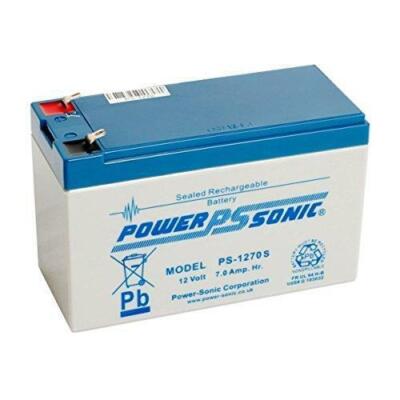 Power Sonic 12V 7Ah passend für Alarm & Einbruchmeldeanlage Batterie