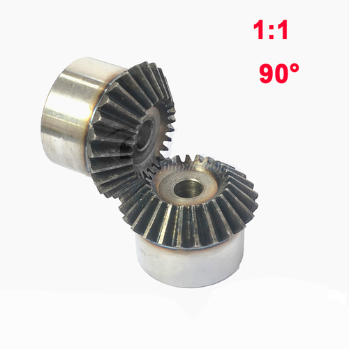 1Pcs 1/1.5/2/2.5/3/4/5 Modulo 1:1 Ingranaggio Conico 15-30 Denti Ingranaggio Di Trasmissione Meccanica In Acciaio Al Carbonio (Size : 1.5M, Color : 30 Teeth - Foto 3