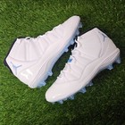 Jordan 11 TD Football Cleats White Columbia Blue 12-14 New