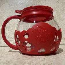 sur la table glass microwave popcorn popper