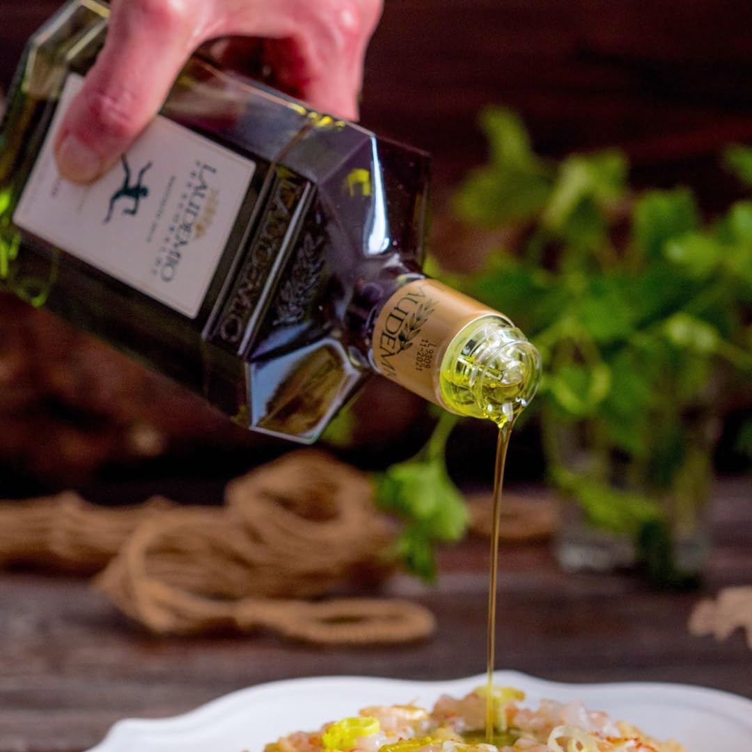 Frescobaldi Laudemio Extra Virgin Olive Oil 16.9 FL Oz 500Ml Imported from Italy