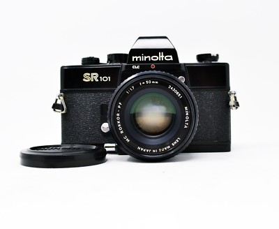 EXC+++++】 Minolta SR101 CLC SLR Camera w/ MC-Rokkor-PF 50mm f/1.7 